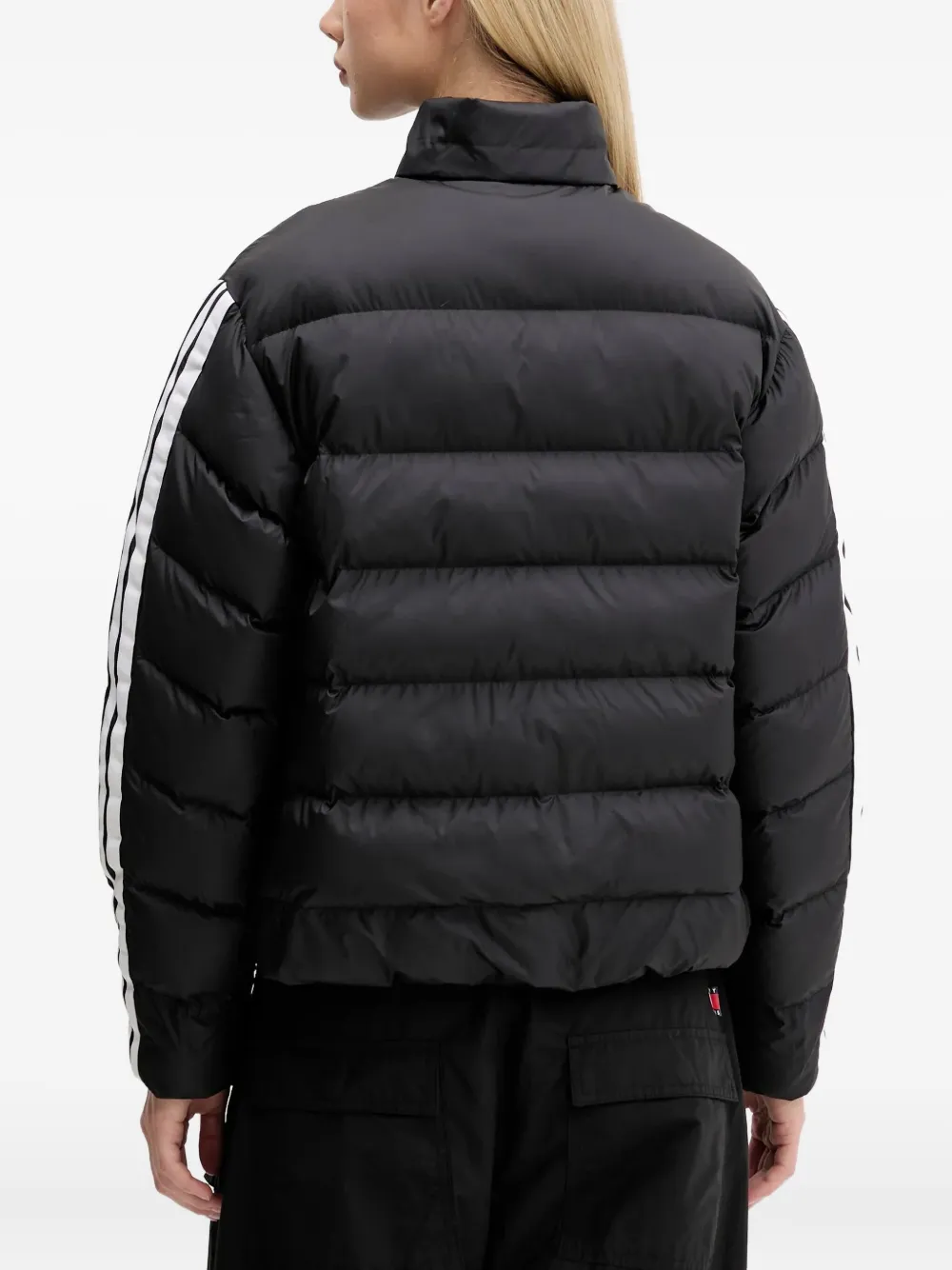 adidas Jack met drie strepen en logo Zwart