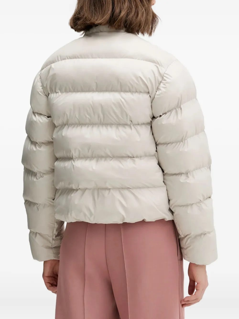  Adidas Zip Puffer Jacket - Neutrals 