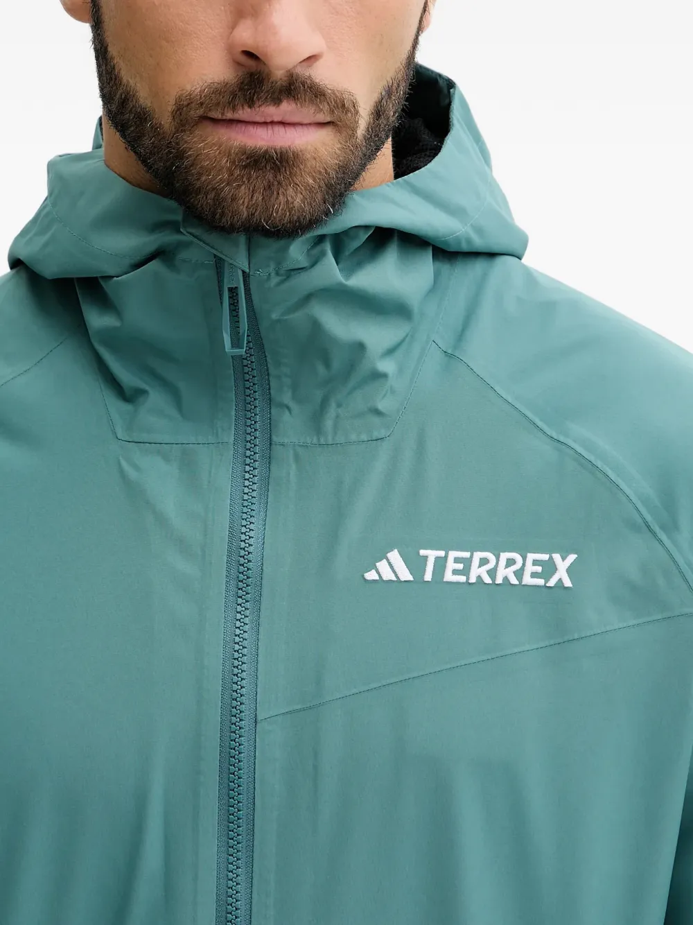 adidas Terrex zip performance jacket Blauw