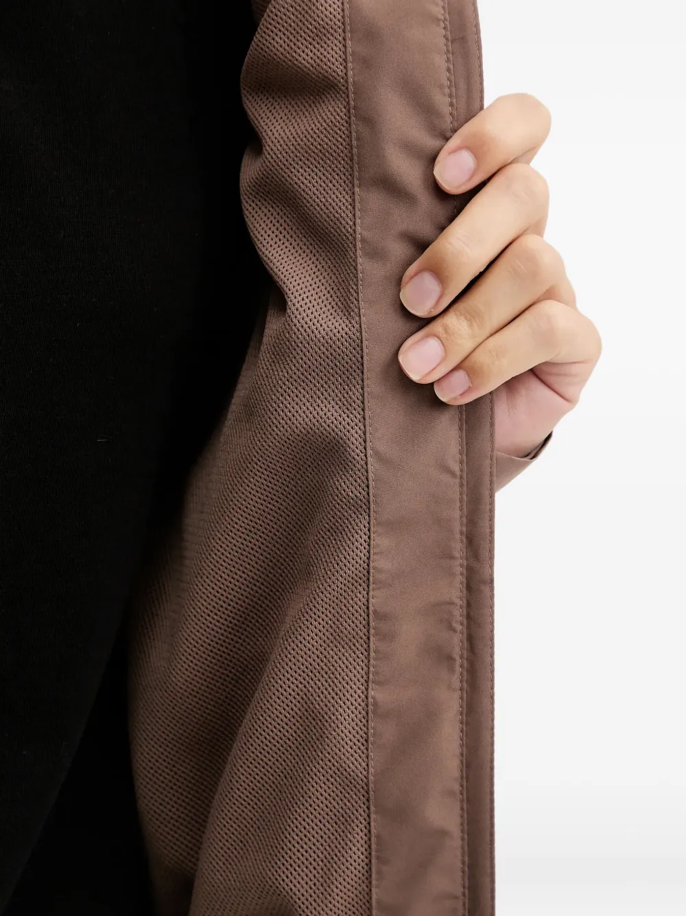 adidas Jack met capuchon en rits Bruin