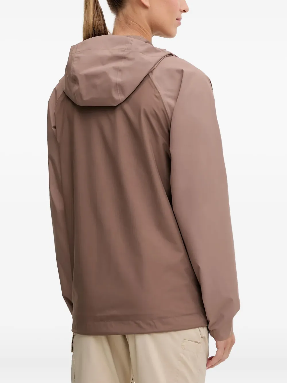 adidas Jack met capuchon en rits Bruin