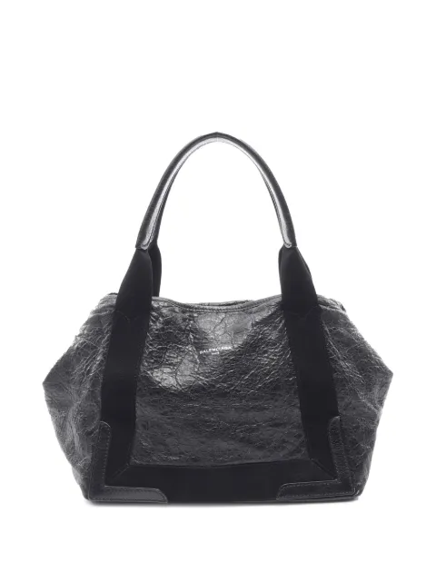 Balenciaga Pre-Owned 2010-2025 Leather Navy Cabas S tote bag