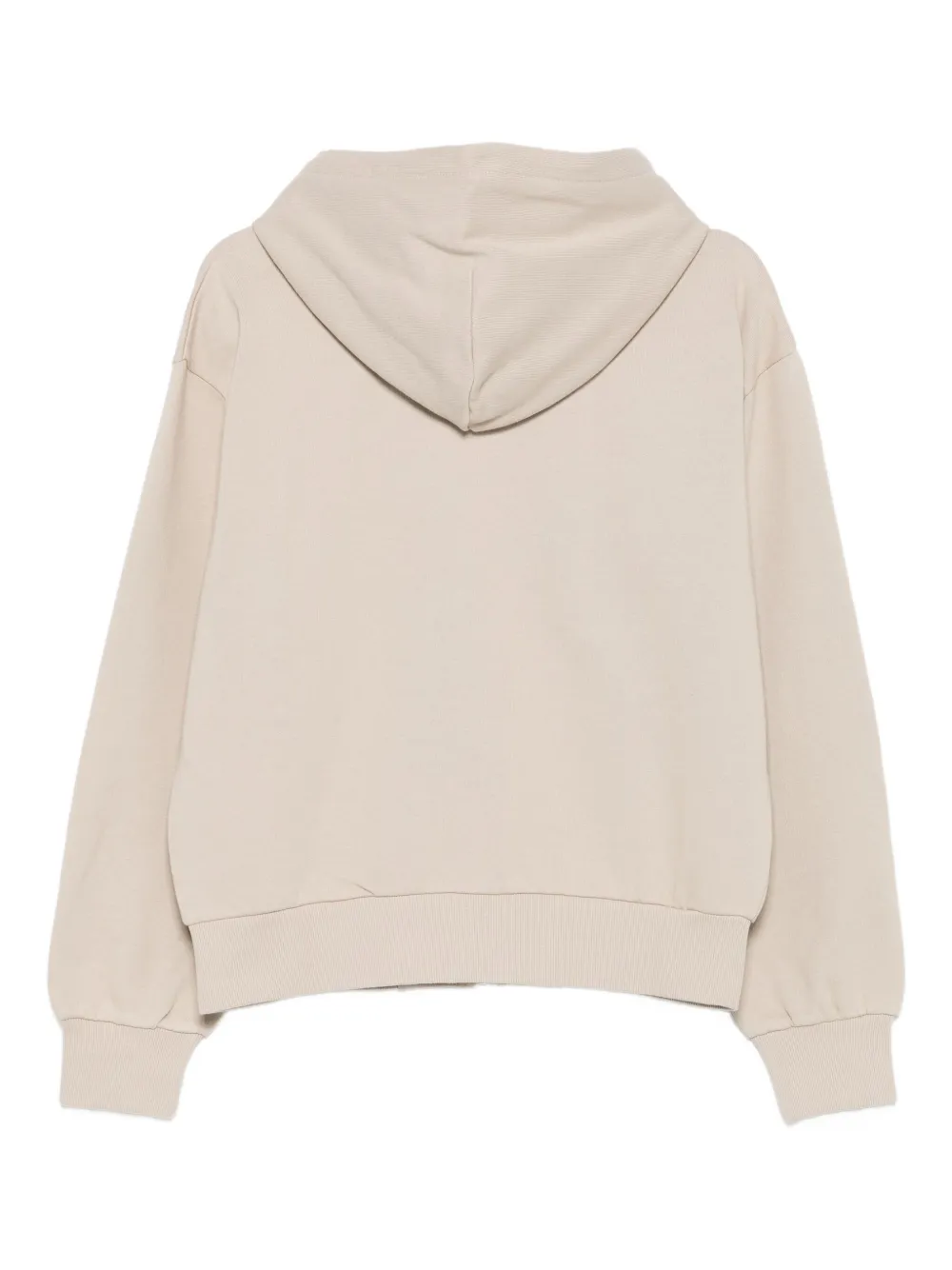 Carhartt WIP zip-up cotton hoodie - Beige
