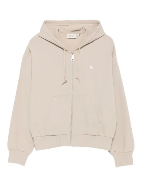 Carhartt WIP zip-up cotton hoodie