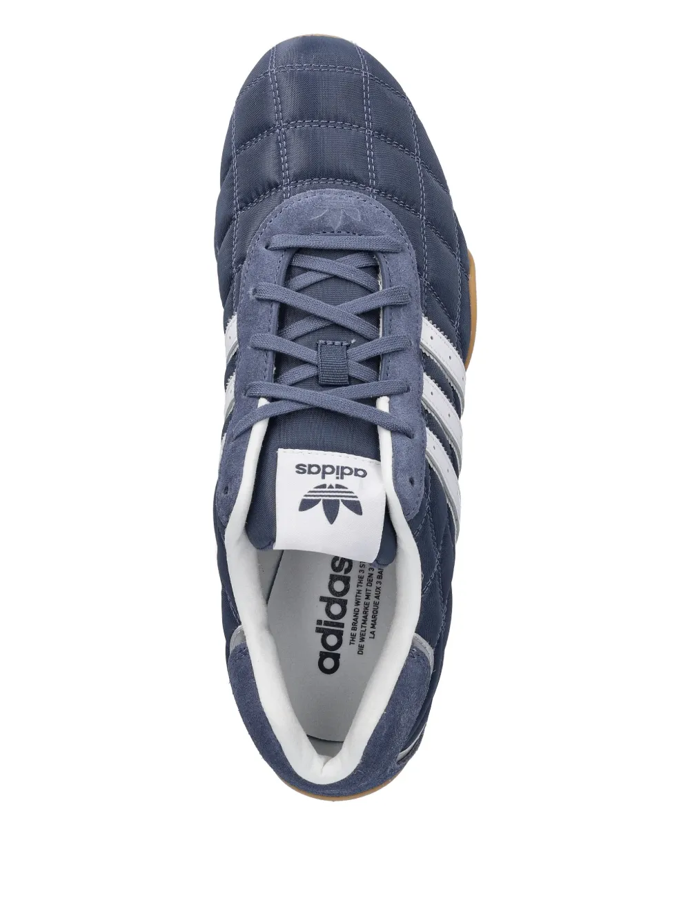adidas Adi Racer Lo gewatteerde sneakers met streepdetail Blauw