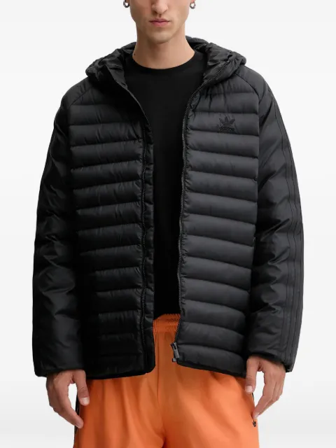 adidas logo hooded jacket