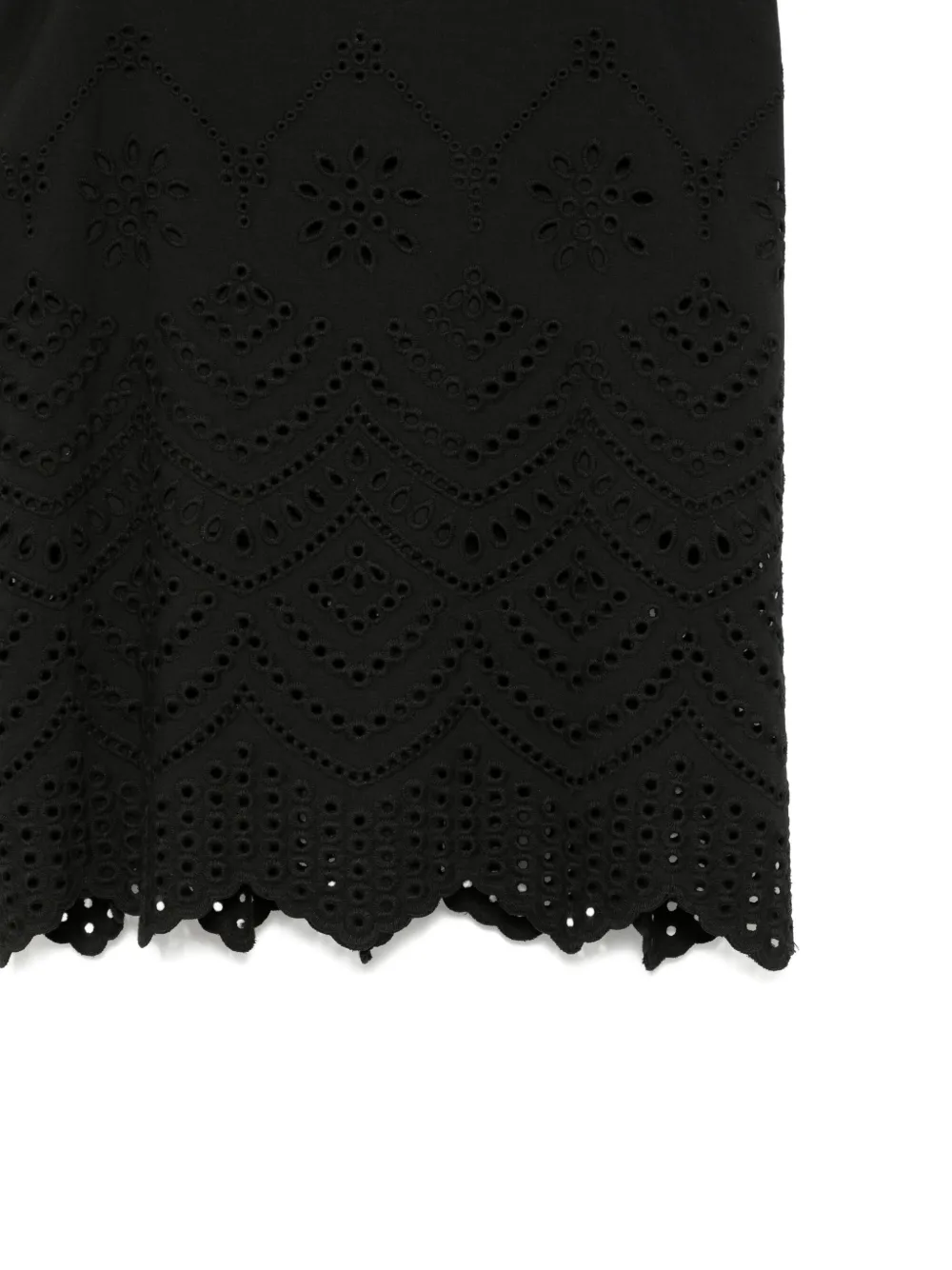 Bambah Eyelet tanktop Zwart