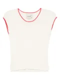 Bambah Olivia knitted top - Neutrals