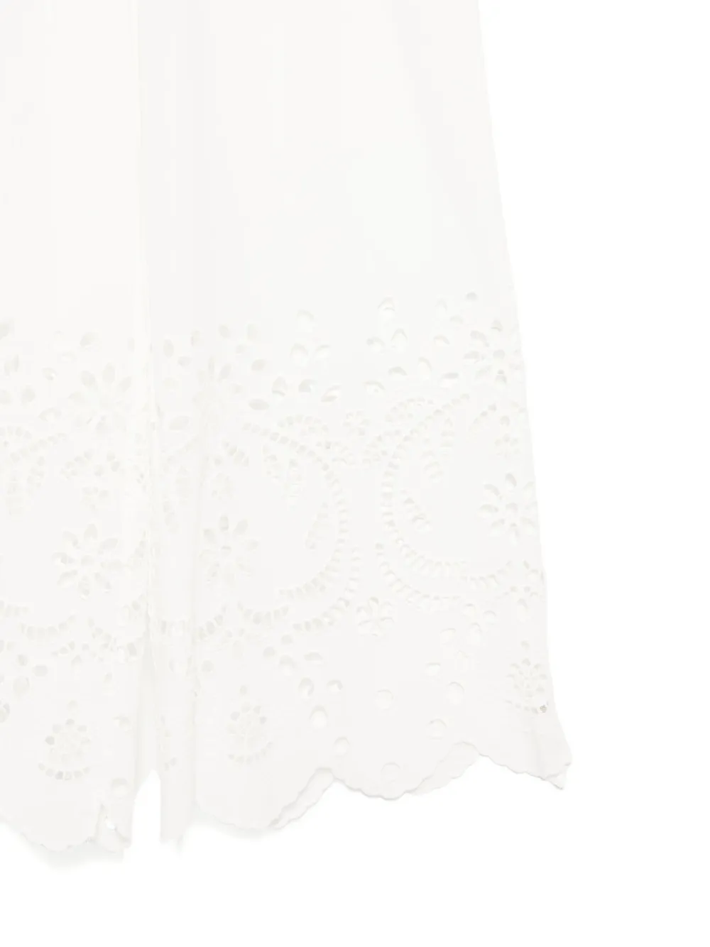 Bambah Eyelet Trousers In White