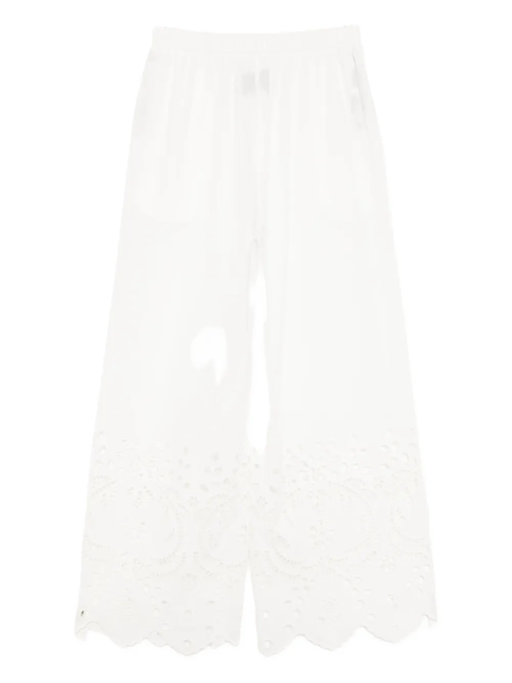 Bambah Eyelet broek - Wit
