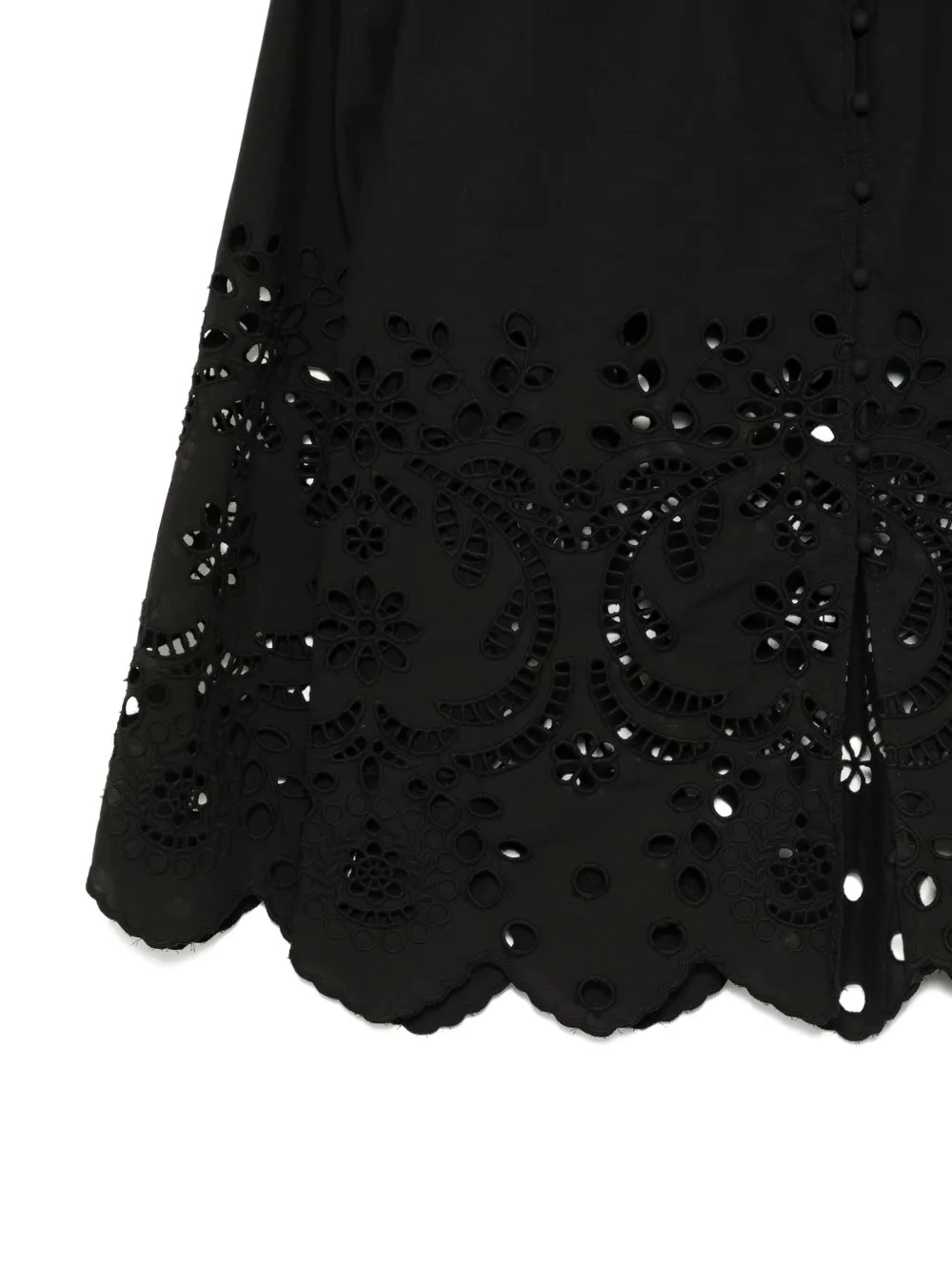 Bambah Eyelet blouse Zwart