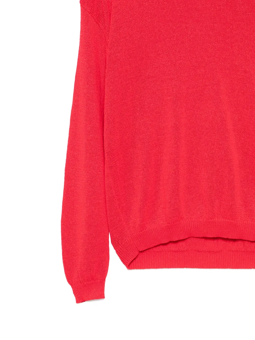 Bambah Olivia gebreide top Rood