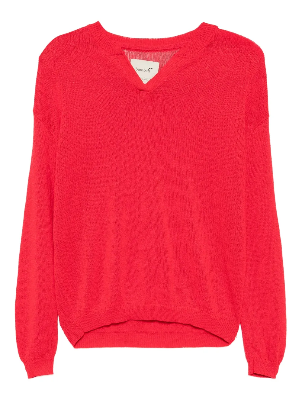 Bambah Olivia knitted top | Red | Image 1