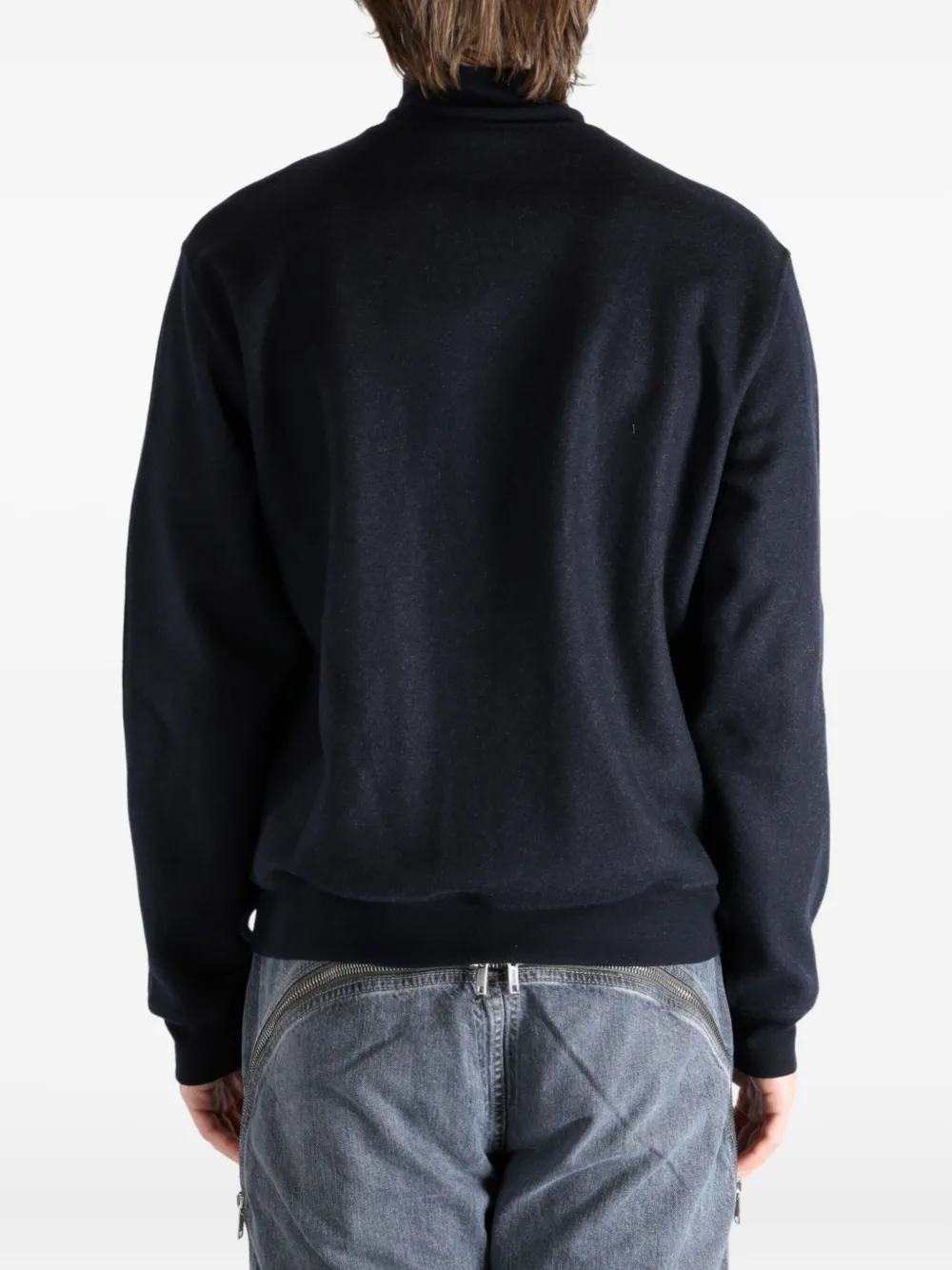 Givenchy Zip-up Cardigan In Blue