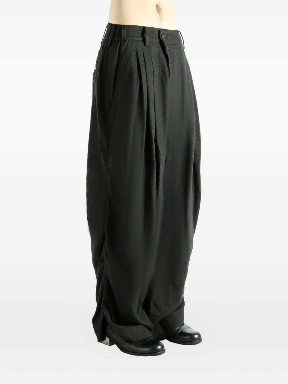 Ziggy Chen 0M2530533 plooibroek Groen