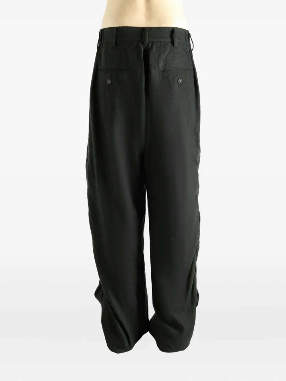 Ziggy Chen 0M2530533 plooibroek Groen