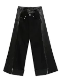 Junya Watanabe pleated-panel pants - Black