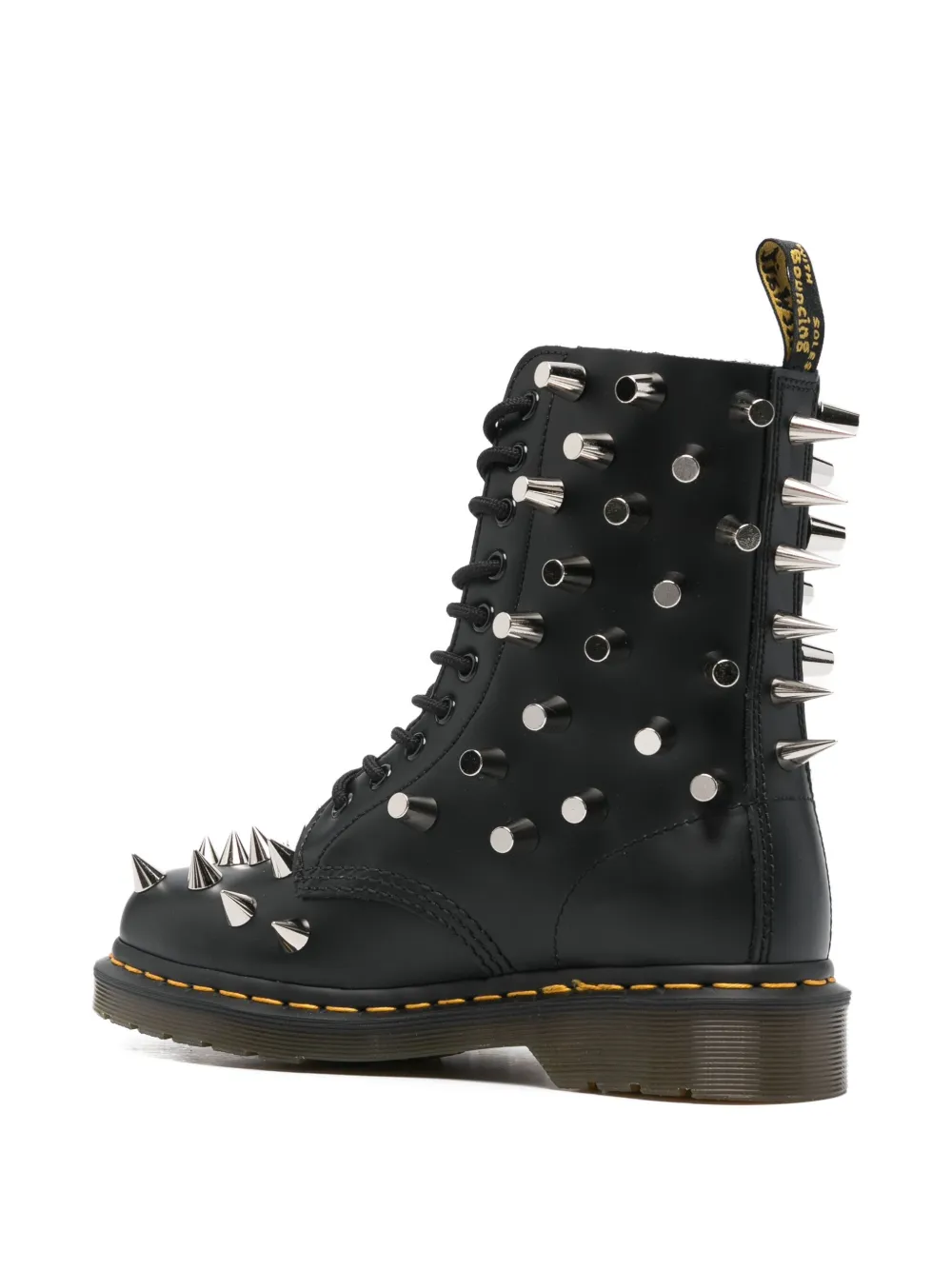 Junya Watanabe x Dr. Martens veterlaarzen met studs Zwart