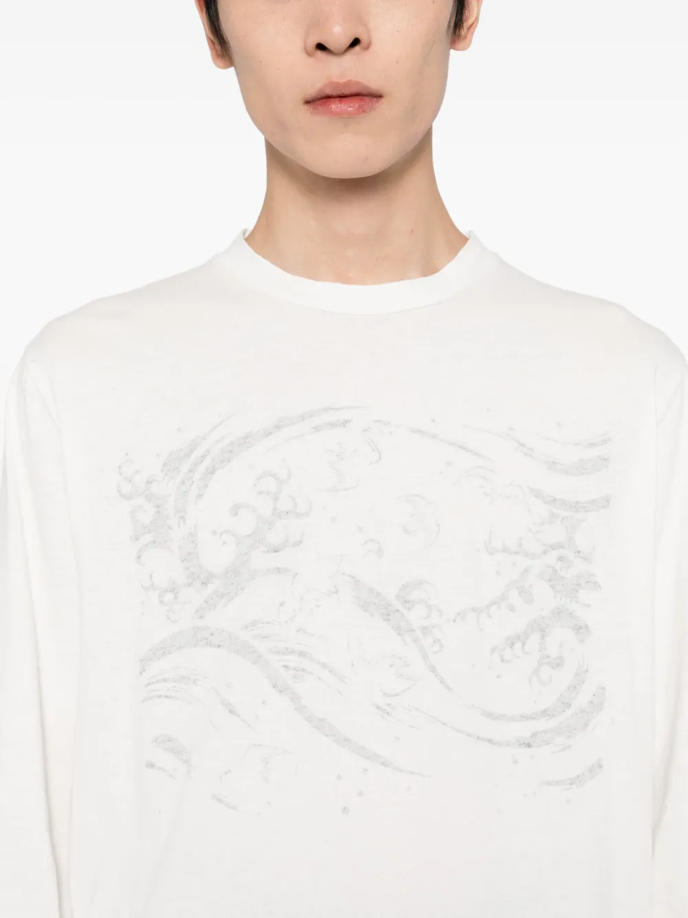 Our Legacy Graphic Motif T-shirt In White