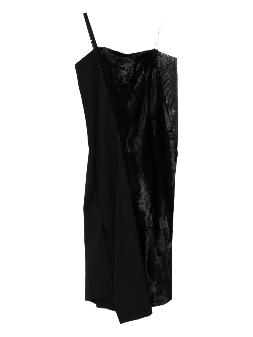 Junya Watanabe x Commes des Garçons jumpsuit met vlakken - Zwart