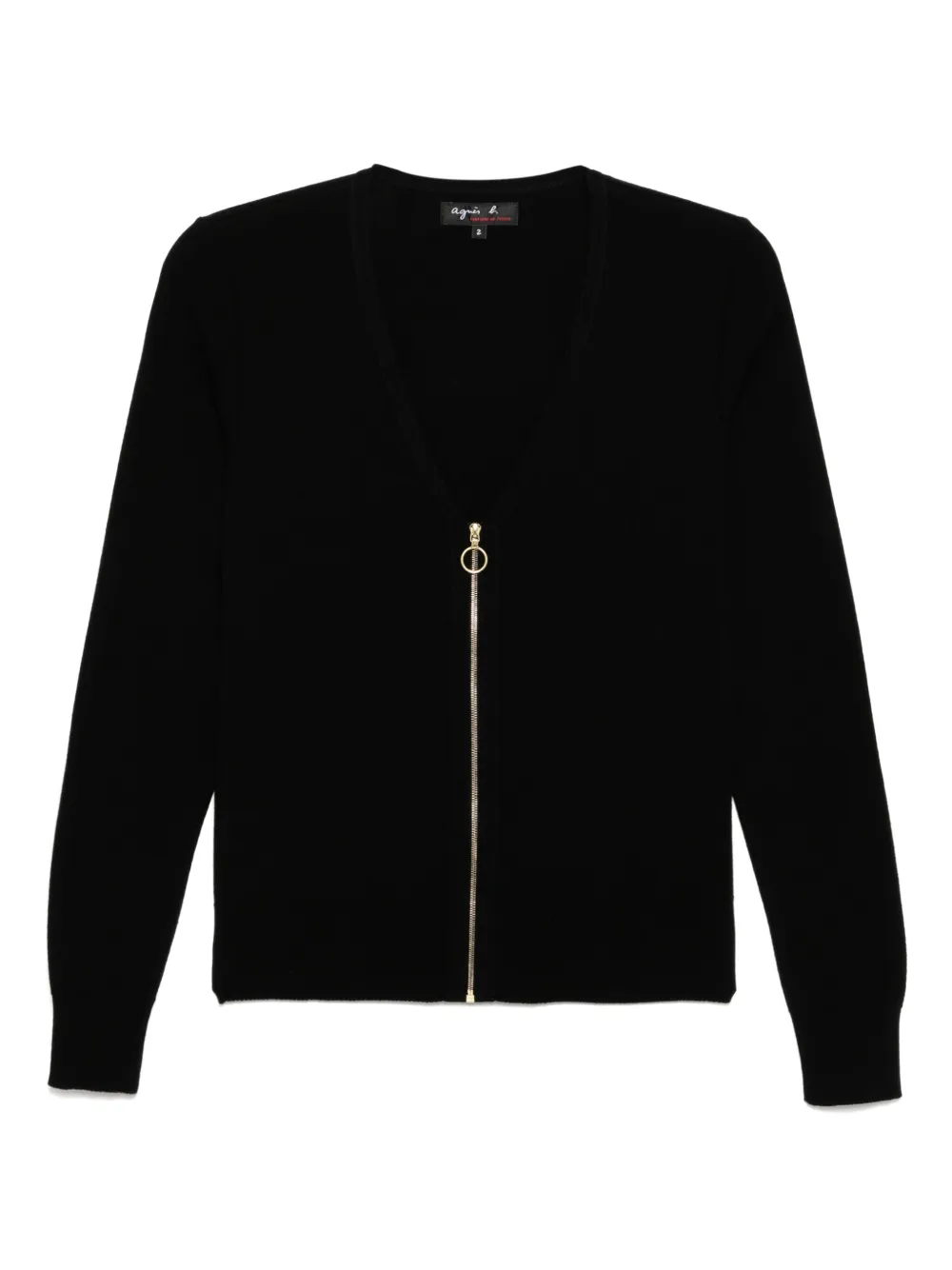 Agnès B. Diane Cardigan In Black
