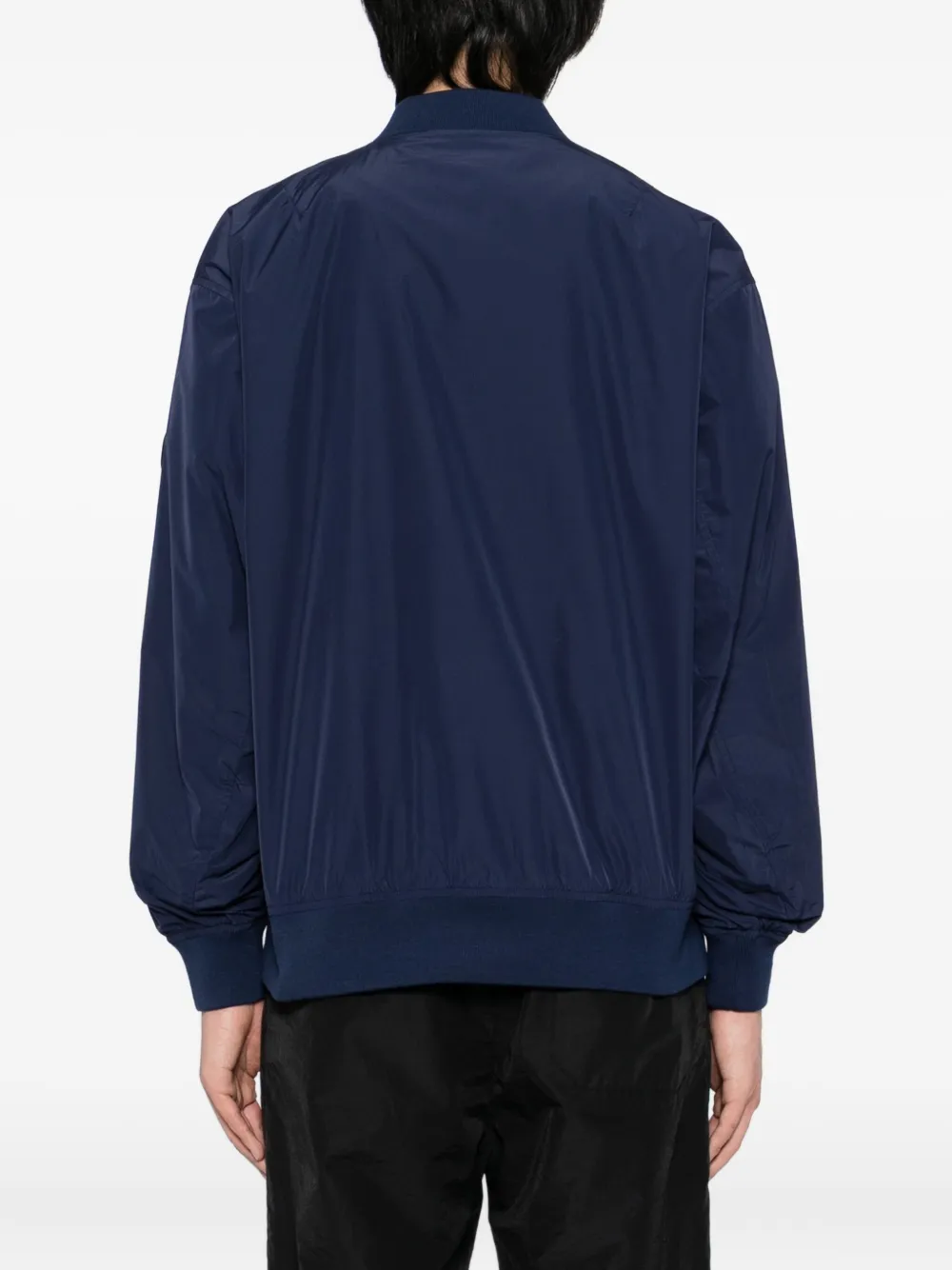 SPORT b. by agnès b. Jack met logopatch Blauw