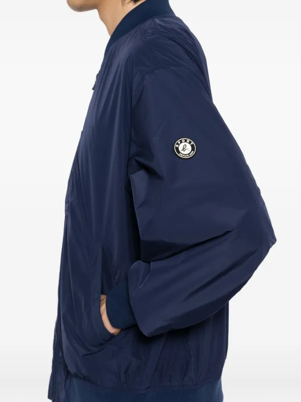 SPORT b. By Agnès b. logo-patched Jacket | Blue | FARFETCH HK