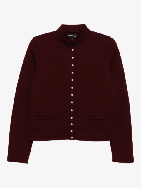 agnès b.  buttoned-up jacket