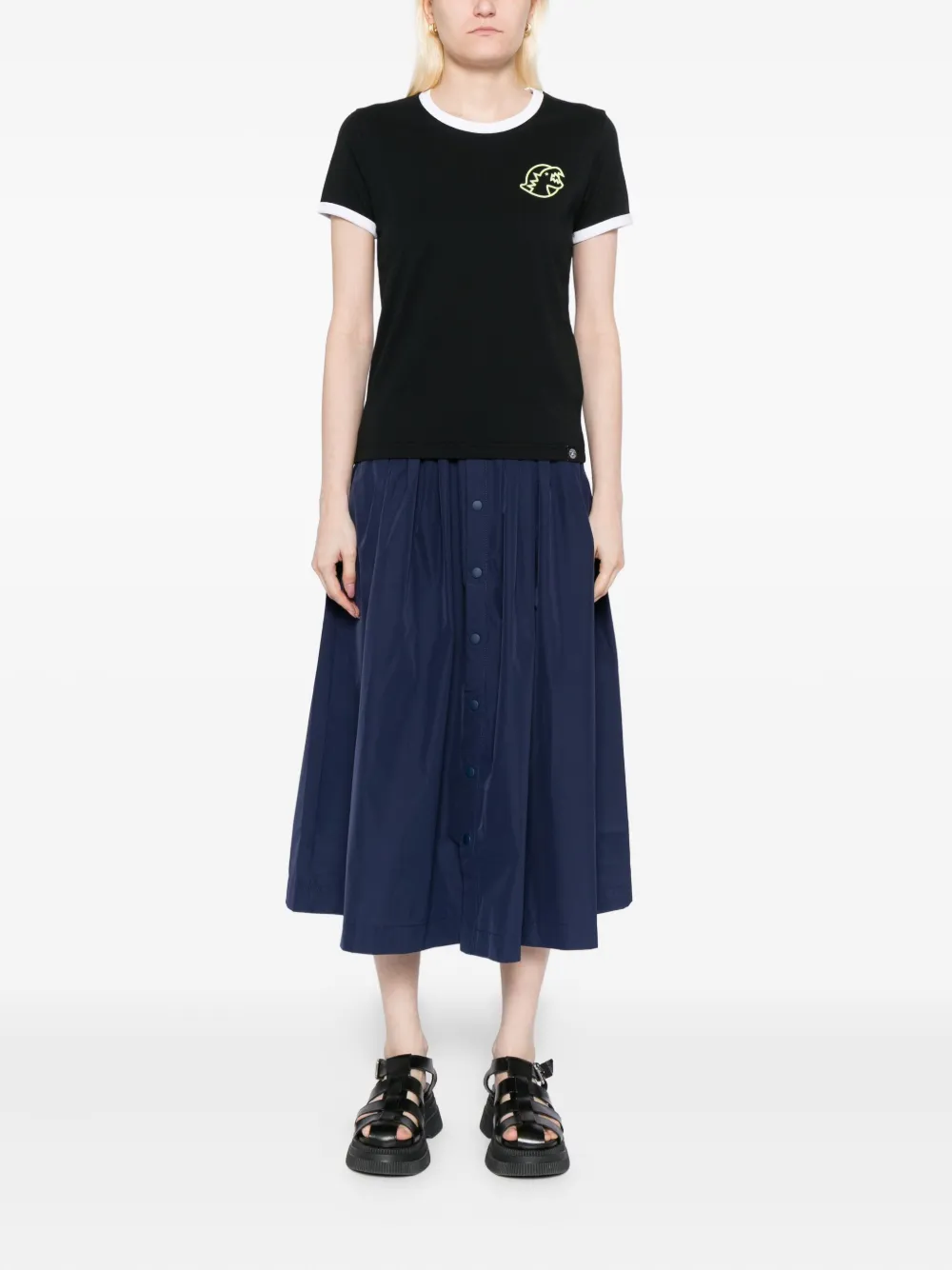 Sport B. By Agnès B. Dino Graphic T-shirt In Black