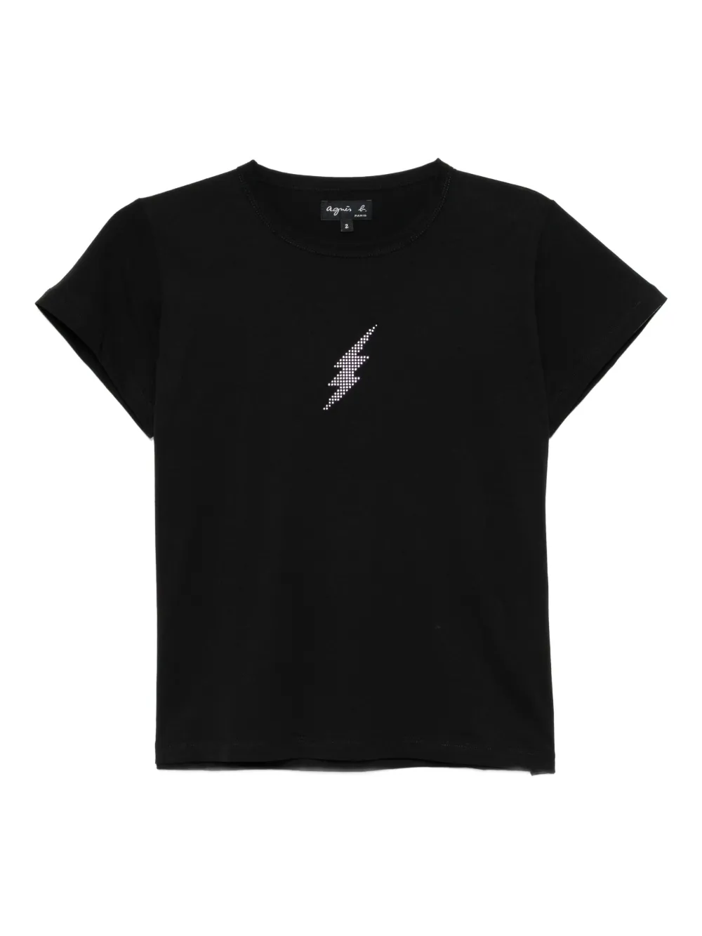 agnès b.  graphic T-shirt | Black | Image 1