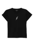 agnès b. graphic T-shirt - Black