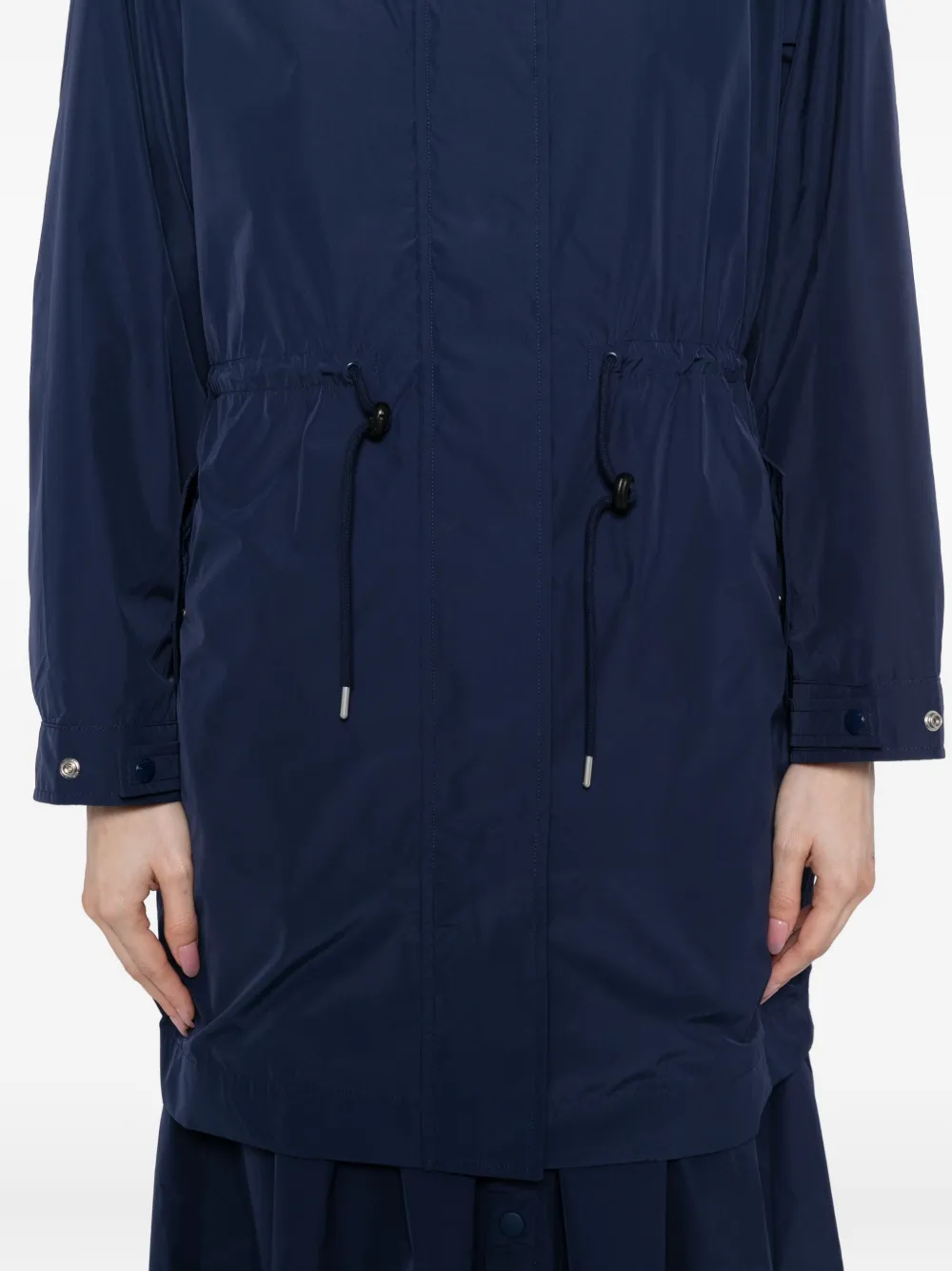 Sport B. By Agnès B. Hooded Jacket In Blue