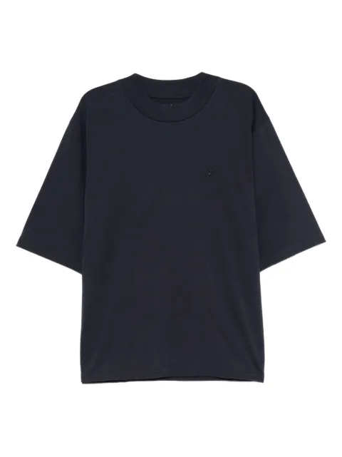 agnès b. t-shirt à logo brodé