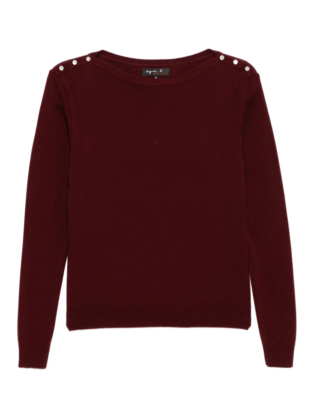 agnès b.  Badiane top | Red | Image 1