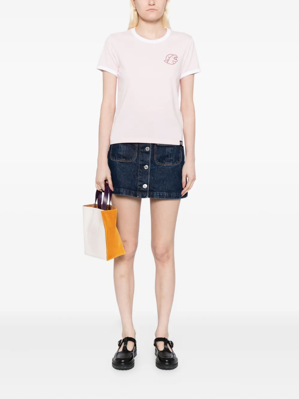 Sport B. By Agnès B. Dino Graphic T-shirt In Pink