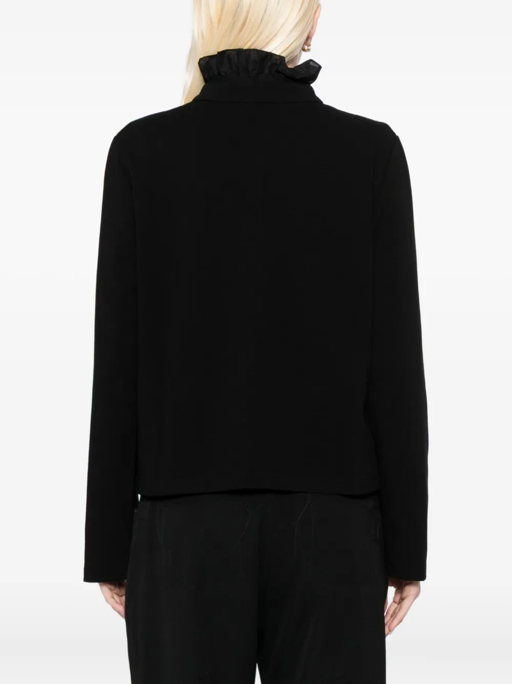 Agnès B. Buttoned-up Cardigan In Black