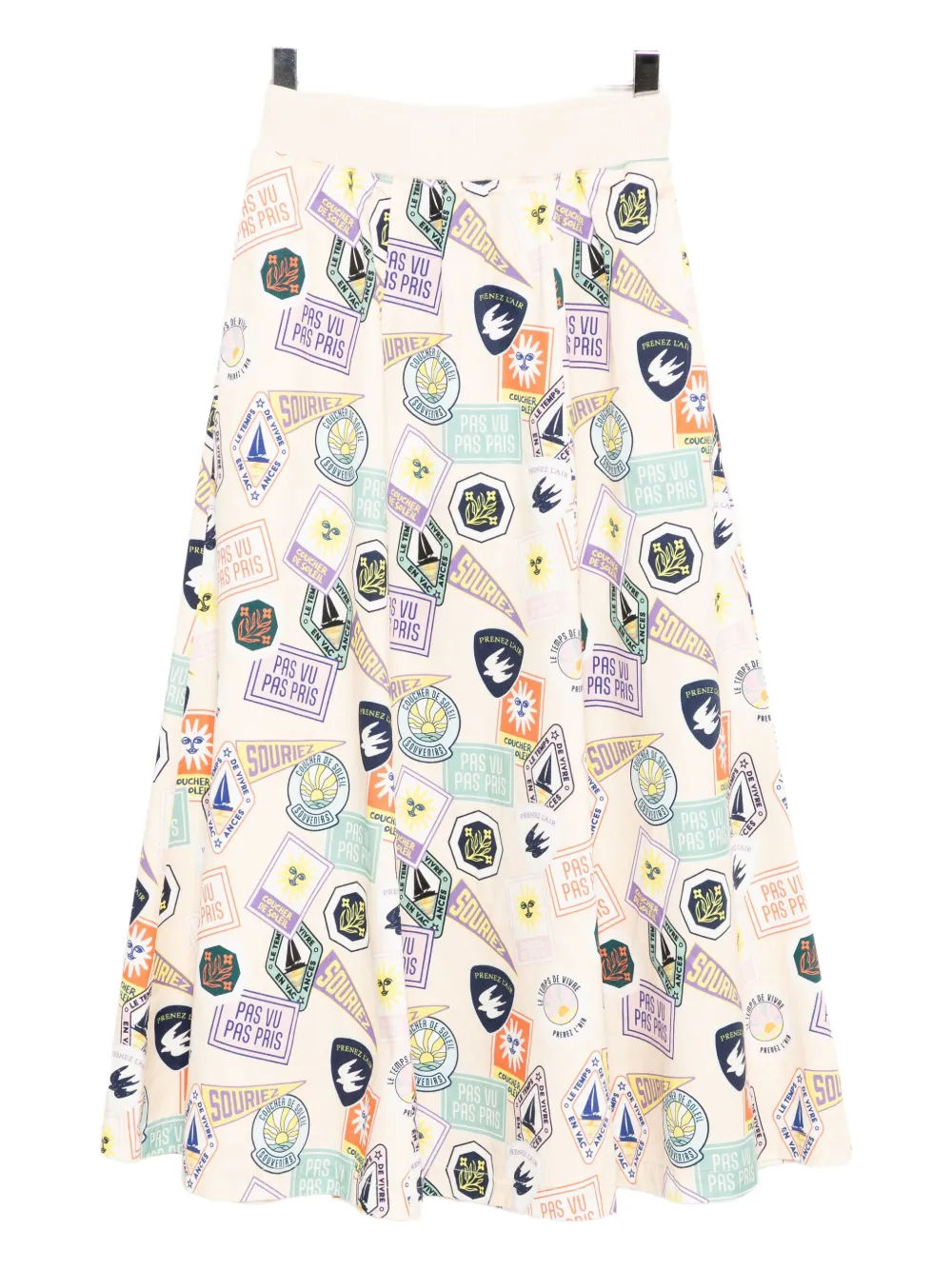 Sport B. By Agnès B. Graphic-print Skirt In Multi