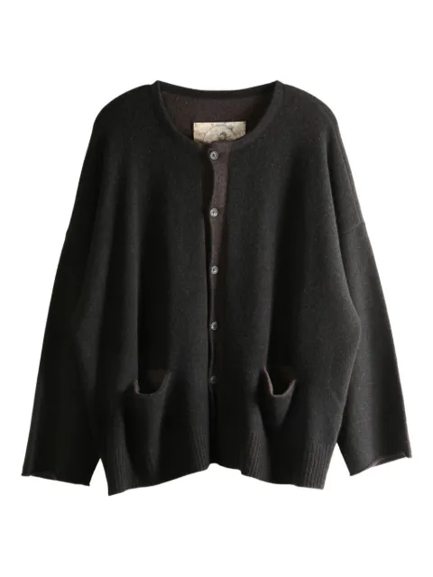 Ziggy Chen pocket button cardigan