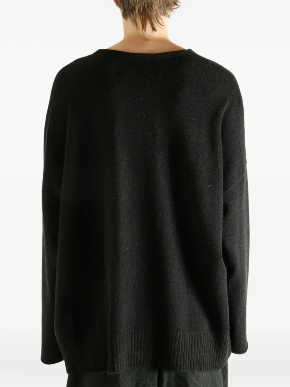Ziggy Chen Pocket Button Cardigan In Brown