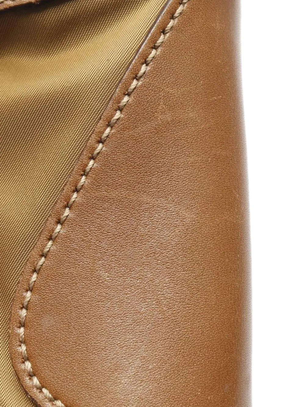 Prada Pre-Owned 2013-2025 Leather Trimmed Tessuto Stripe crossbody bag | Pre-Owned | Image 2