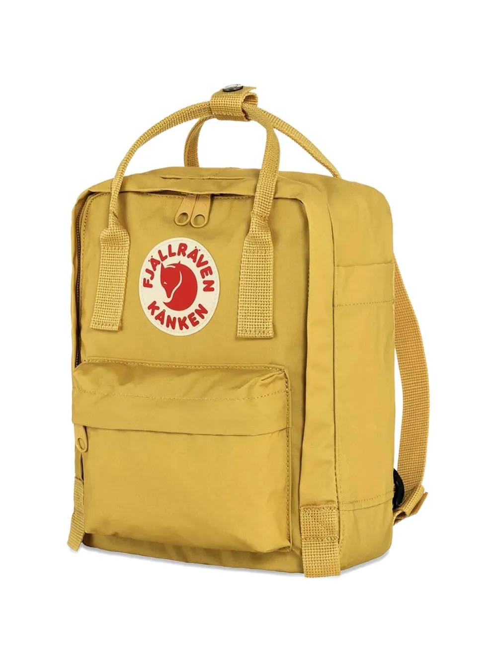 Fjällräven Kånken Logo-patch Backpack - Yellow 