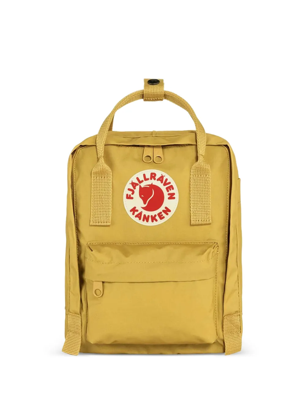 Fjällräven Kånken logo-patch backpack - Giallo