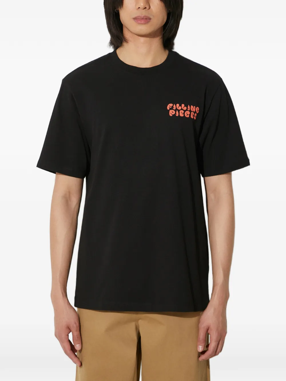 Filling Pieces Sunset-print T-shirt - Nero