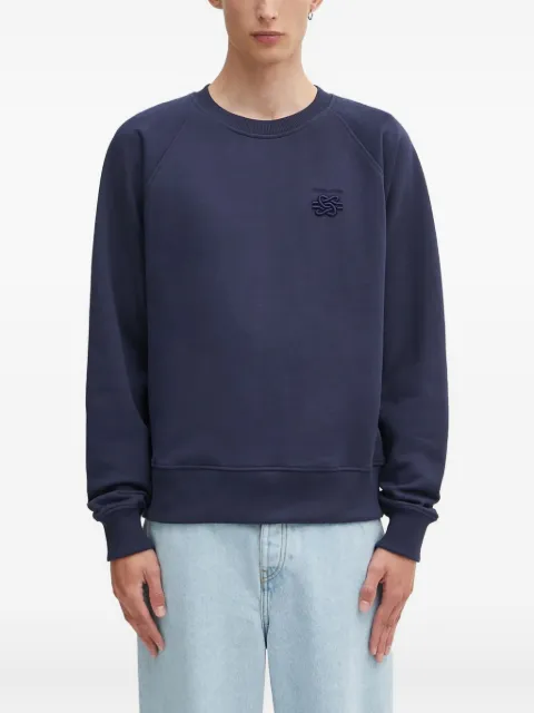 Filling Pieces sudadera con bordado y cuello redondo