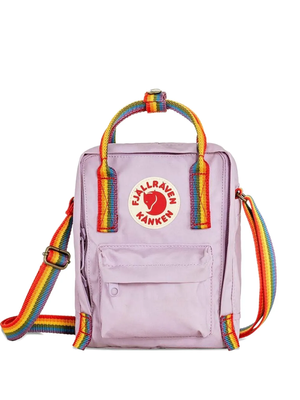 Fjällräven mini Kånken rainbow-handle tote bag - Viola