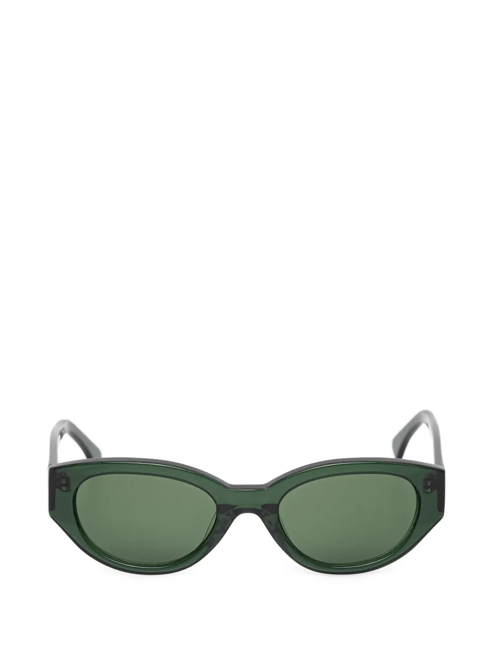 SAMSOE SAMSOE SAJUDE oval-frame sunglasses - Verde