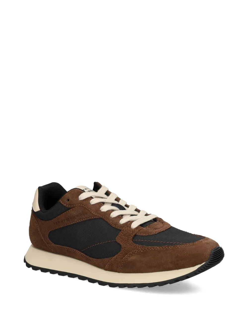 Tommy Hilfiger suede leather panel sneakers | Low-Tops | Image 2