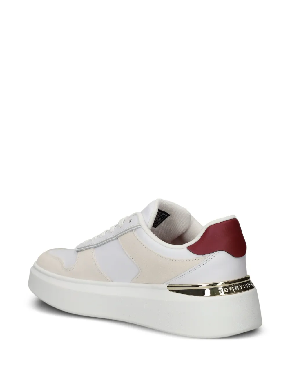 Tommy Hilfiger platform leather sneakers White