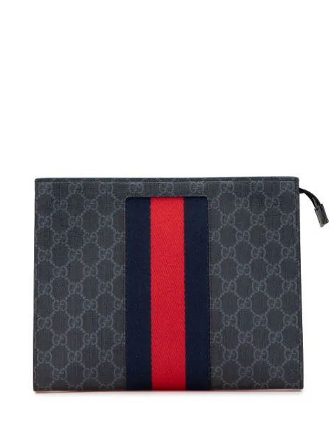 Gucci Pre-Owned 2000-2015 GG Supreme Web clutch bag