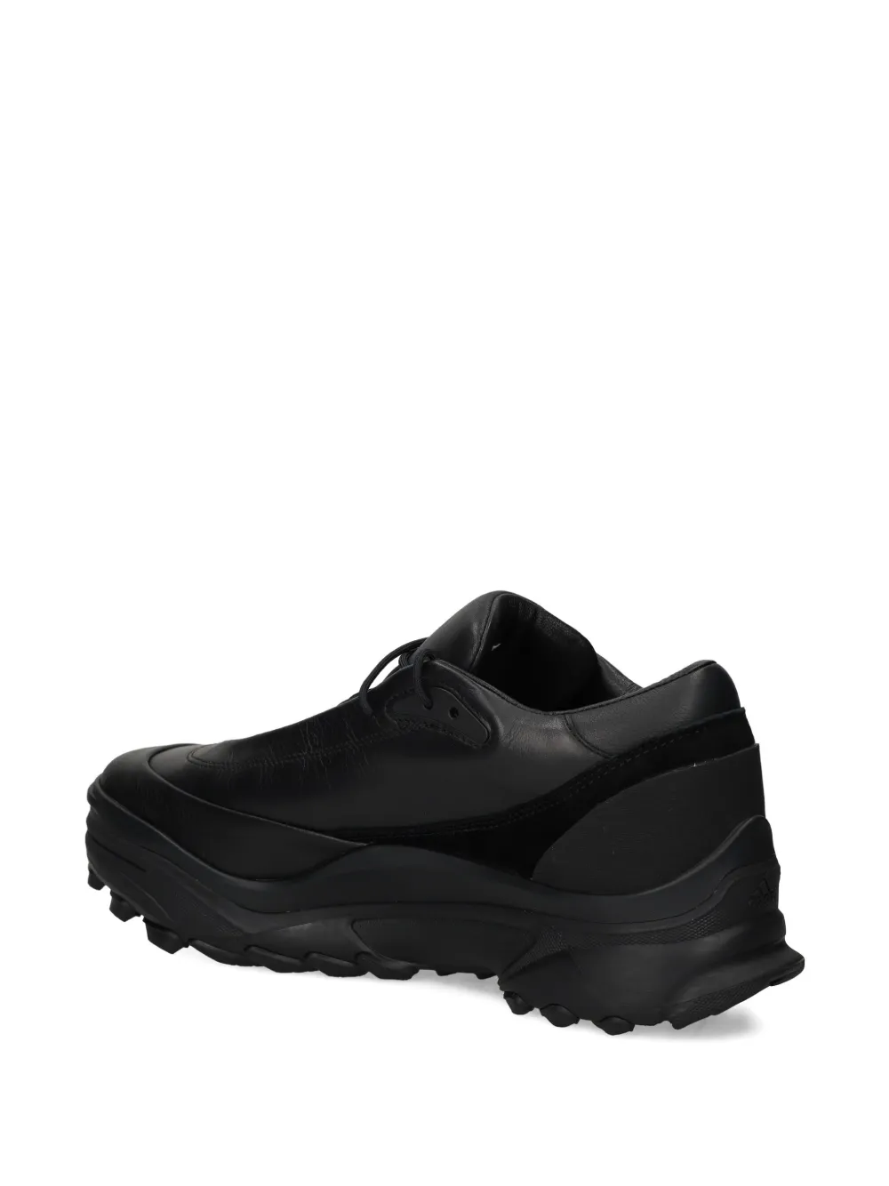 Y-3 GSG9 leather lace-up sneakers Black